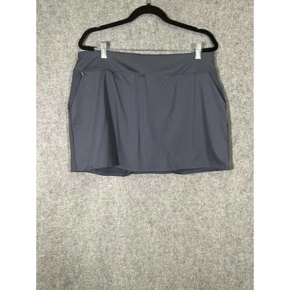 Tommy Bahama Pants - Tommy Bahama Golf Skort Skirt Womens Extra Large Gray Pockets Stretch Tennis